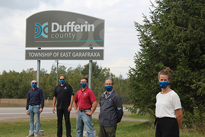Dufferin County unveils seven new community gateway signs | Orangeville ...